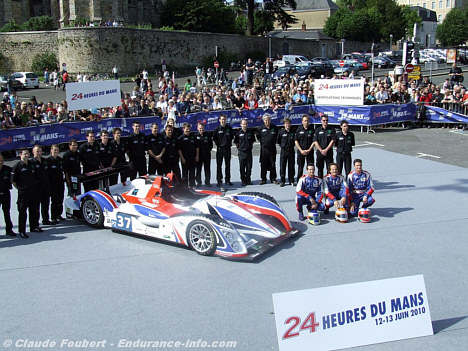 WR-Zytek-raceren fra Gérard Welters team, der gør comeback i dette års løb.